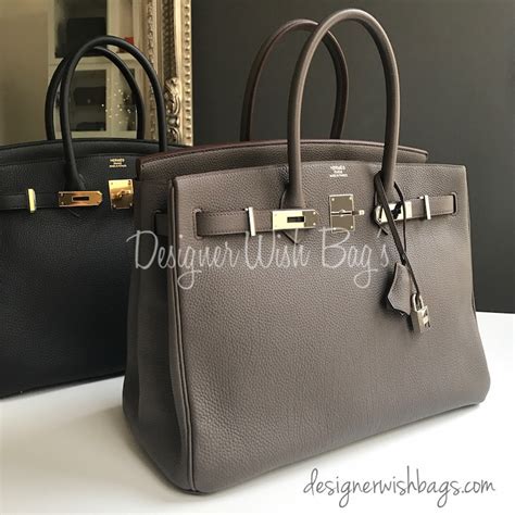 2018 hermes birkin 35 grey etain|Hermes Birkin 35 blue.